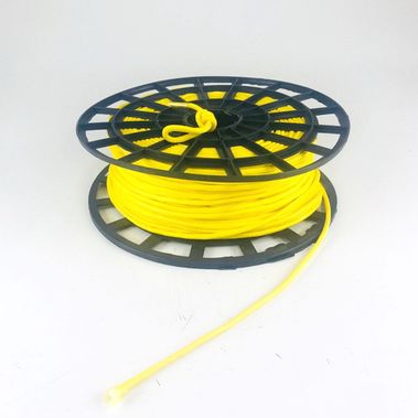 Веревка полипропиленовая плетеная  6мм (желтая)